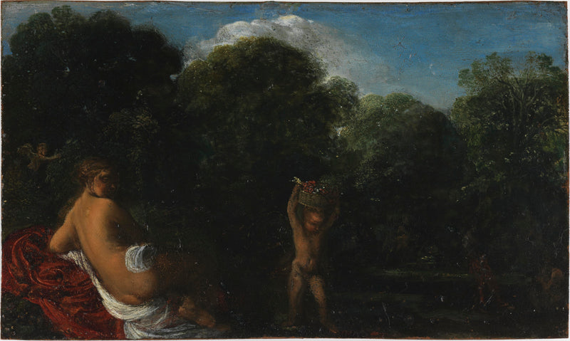 Vénus avec Cupidon - Adam Elsheimer