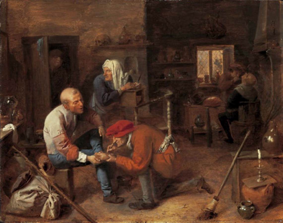 Salon de coiffure du village - Adriaen Brouwer