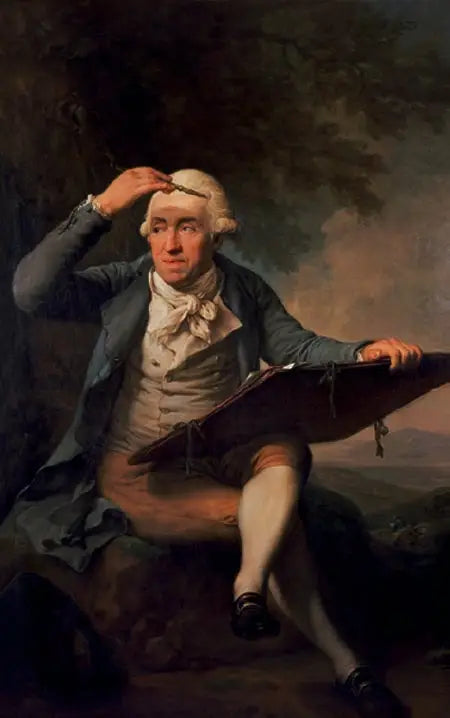 Retrato de Adrian Zingg - Anton Graff