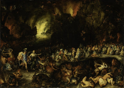 Énée et la Sibylle aux Enfers - Jan Brueghel l'Ancien