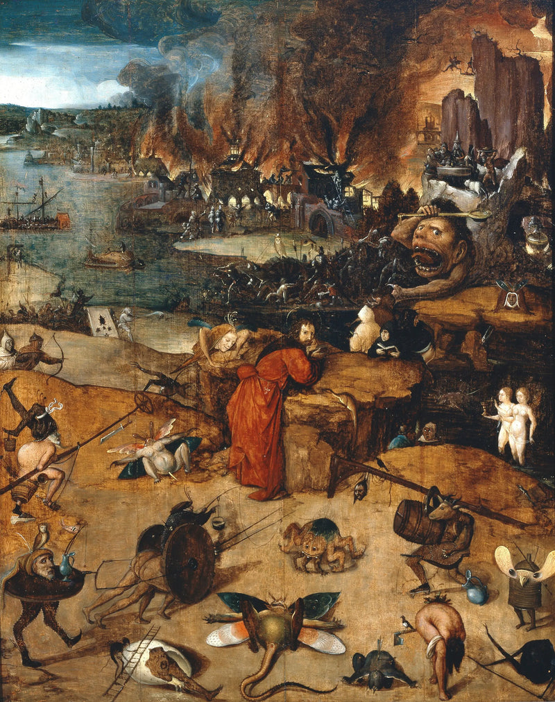 A Tentação de Santo Antão - Hieronymus Bosch