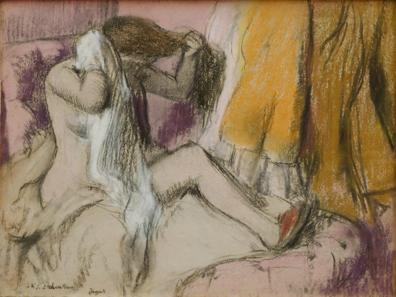 Depois do banho - Edgar Degas