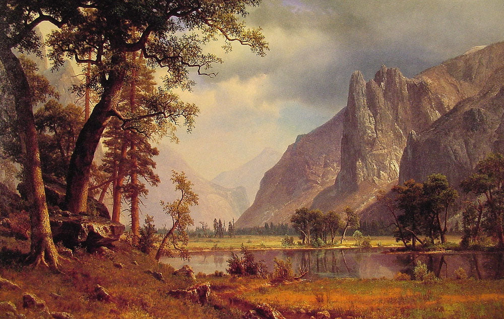 Vallée de Yosemite - Albert Bierstadt