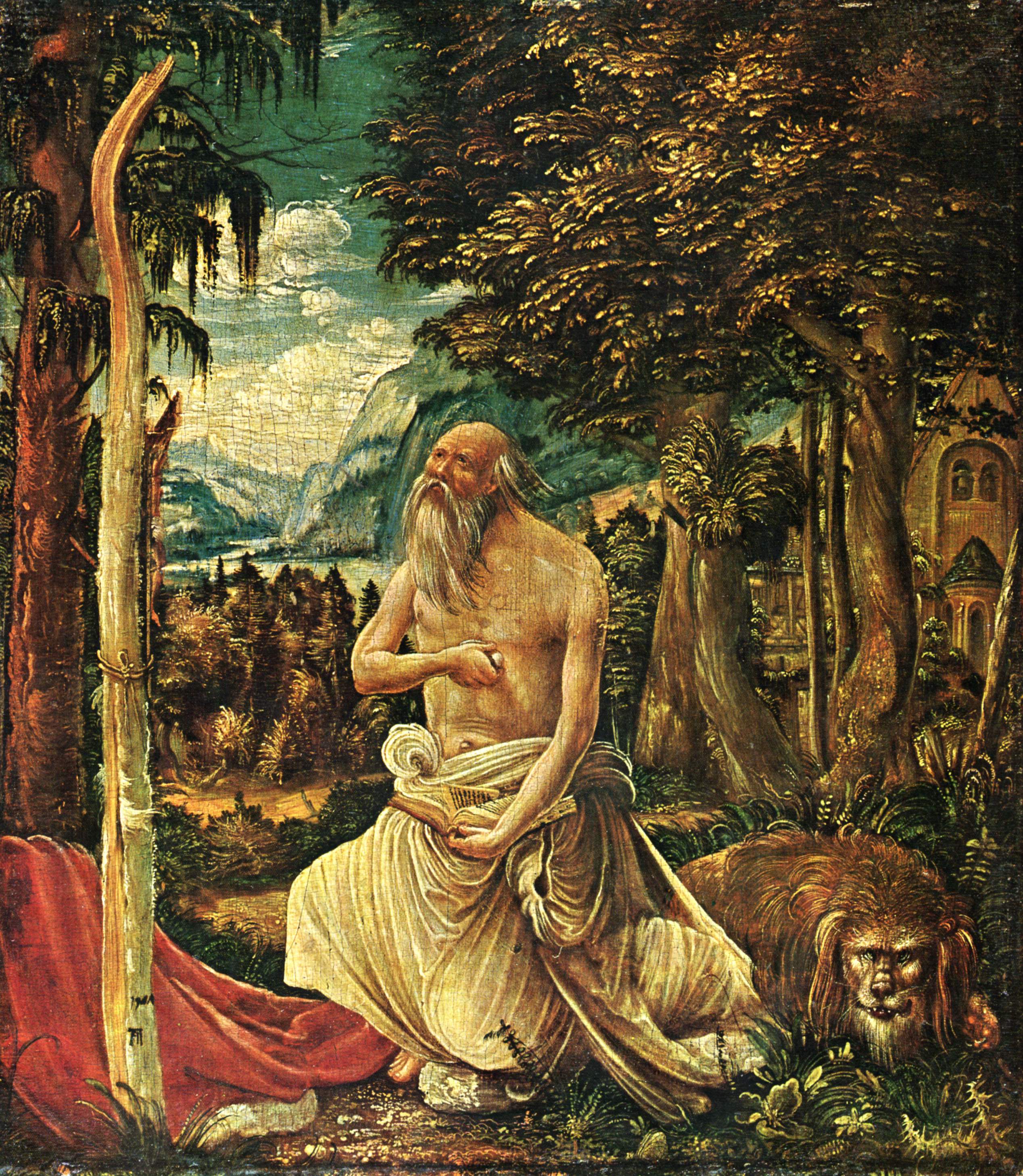 Saint Jérôme pénitent - Albrecht Altdorfer