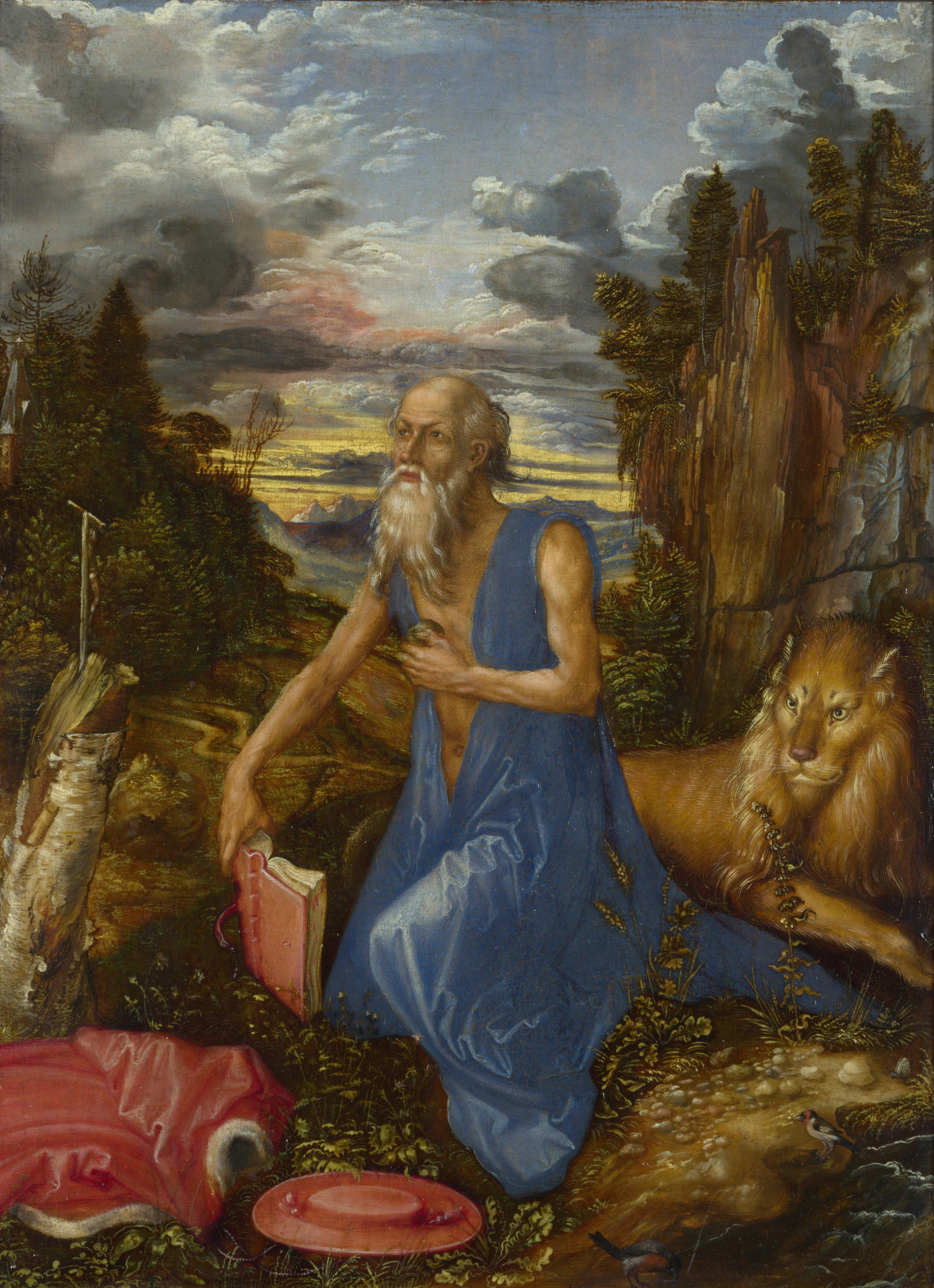 São Jerônimo no deserto - Albrecht Dürer