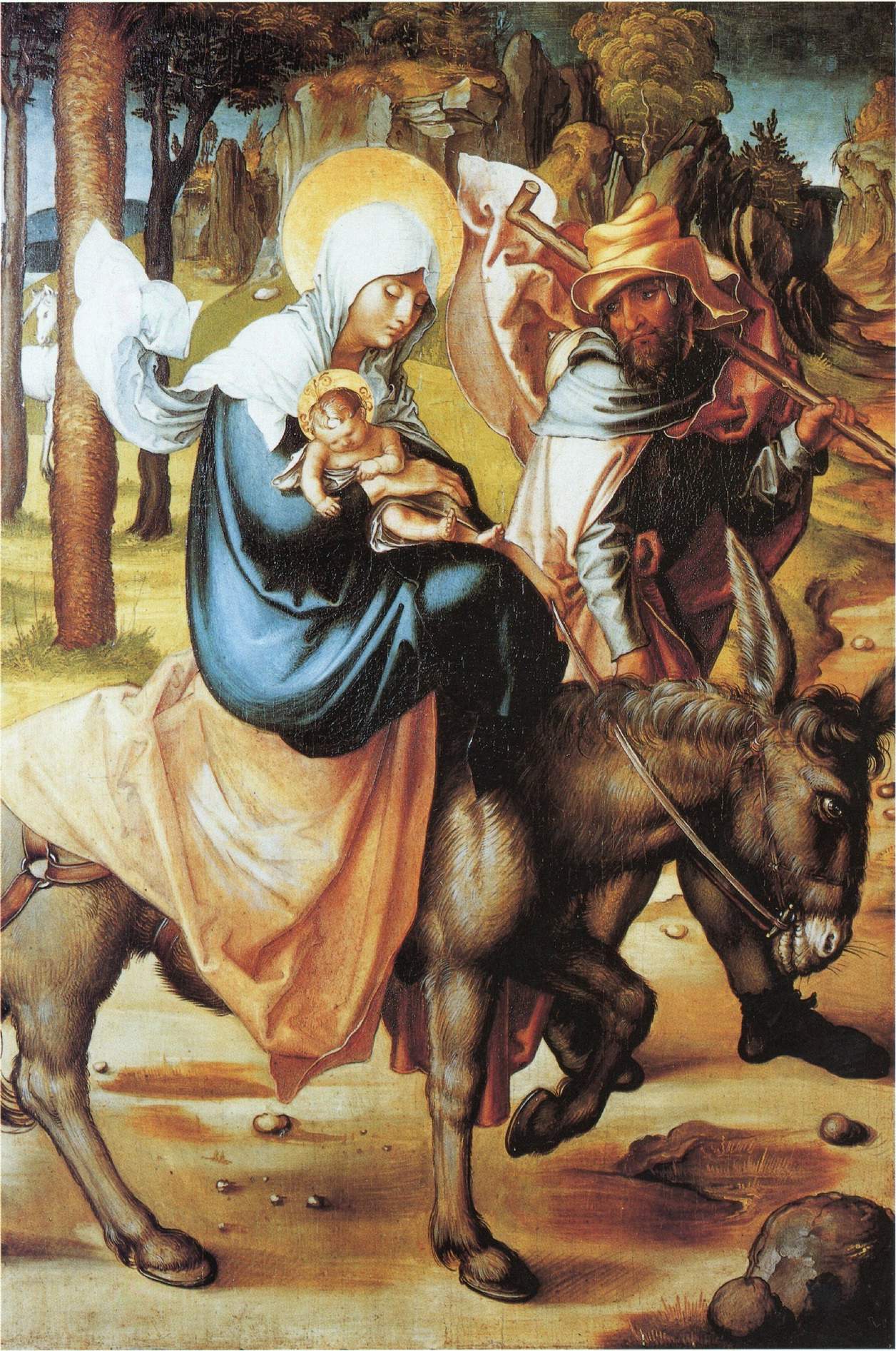 A fuga para o Egito - Albrecht Dürer