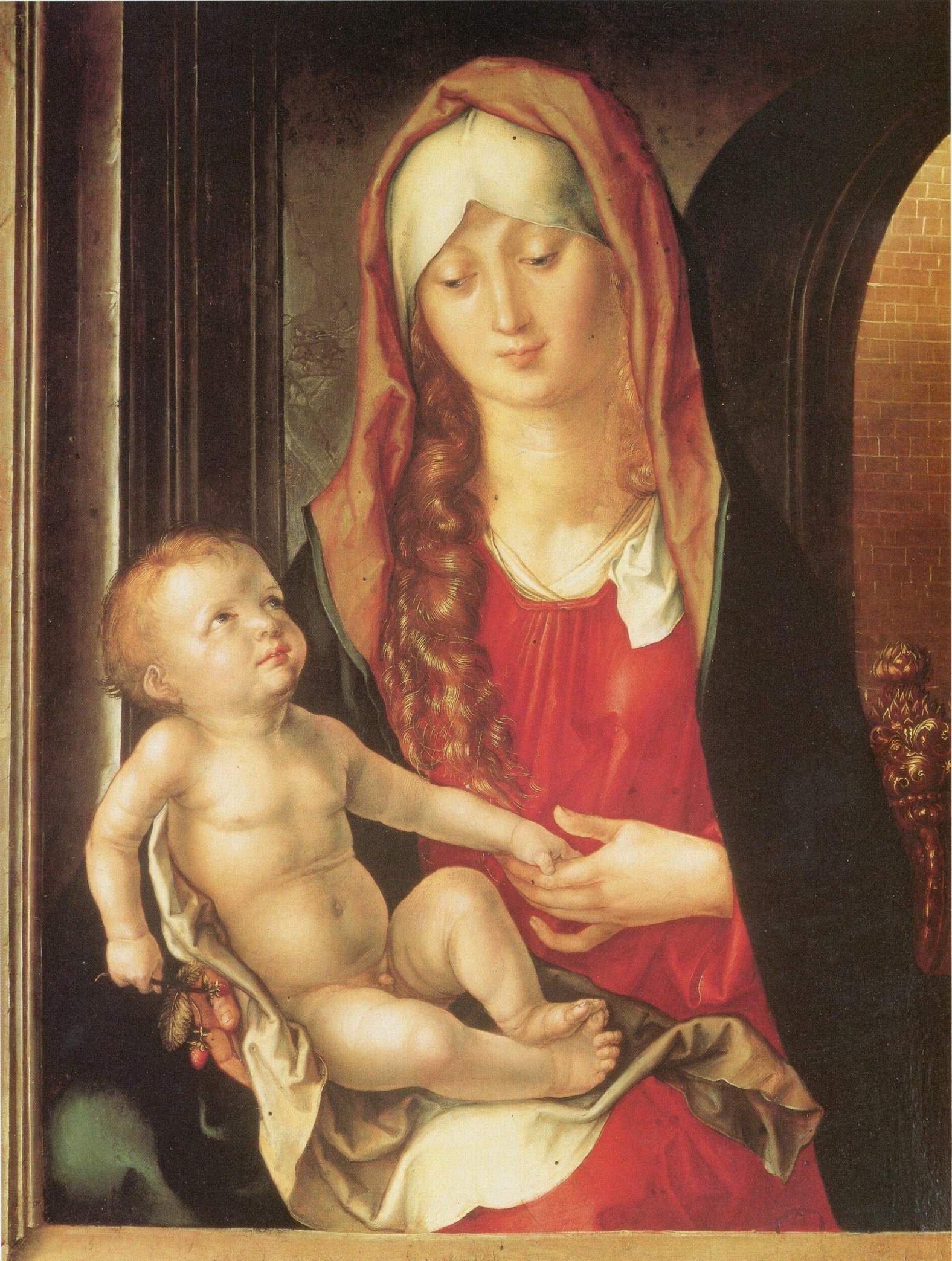 Virgem com o Menino - Albrecht Dürer