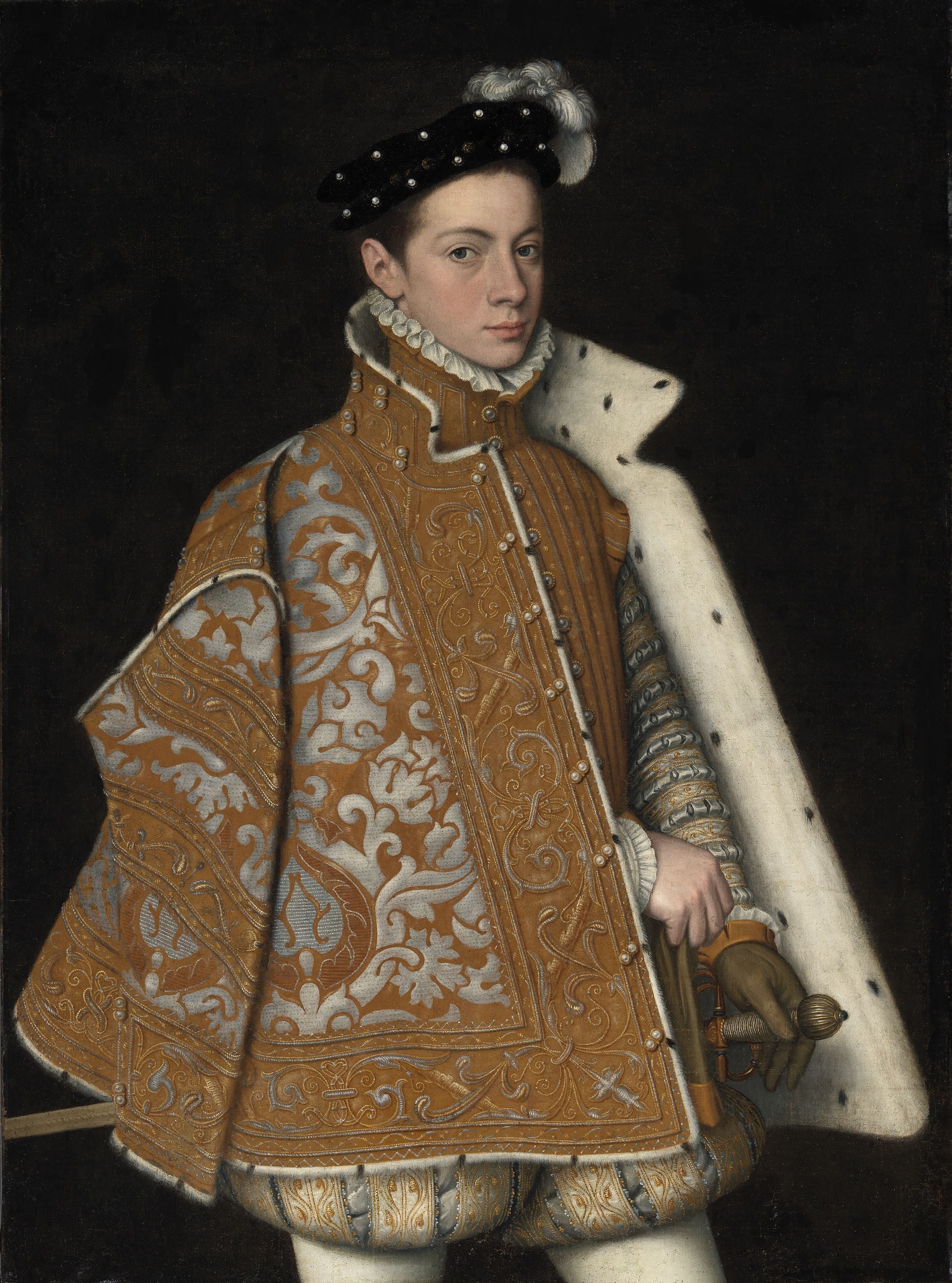 Portrait d'Alexandre Farnèse - Sofonisba Anguissola