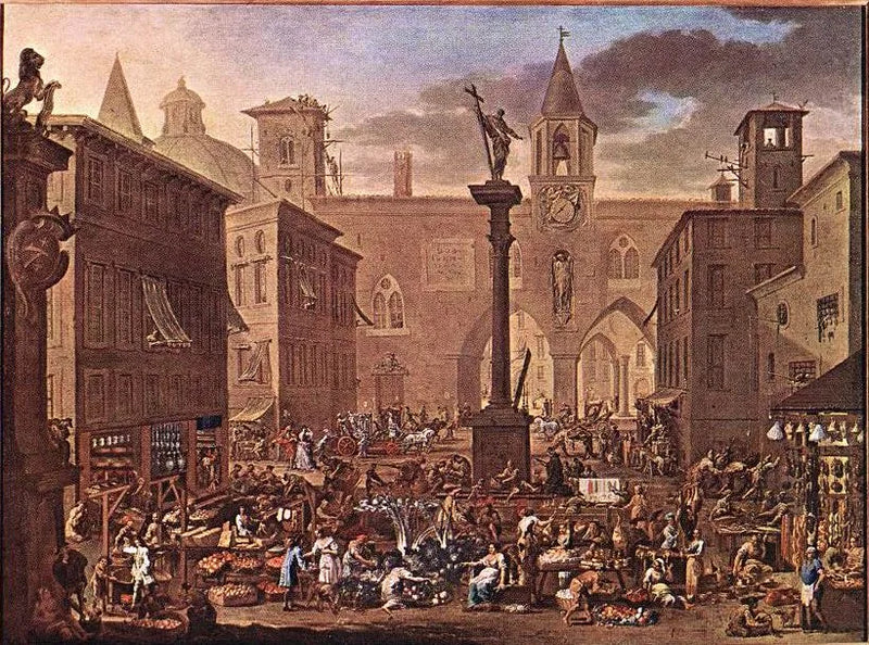 Marché - Alessandro Magnasco