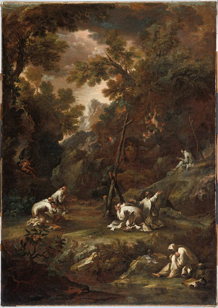 Vision monastique - Alessandro Magnasco