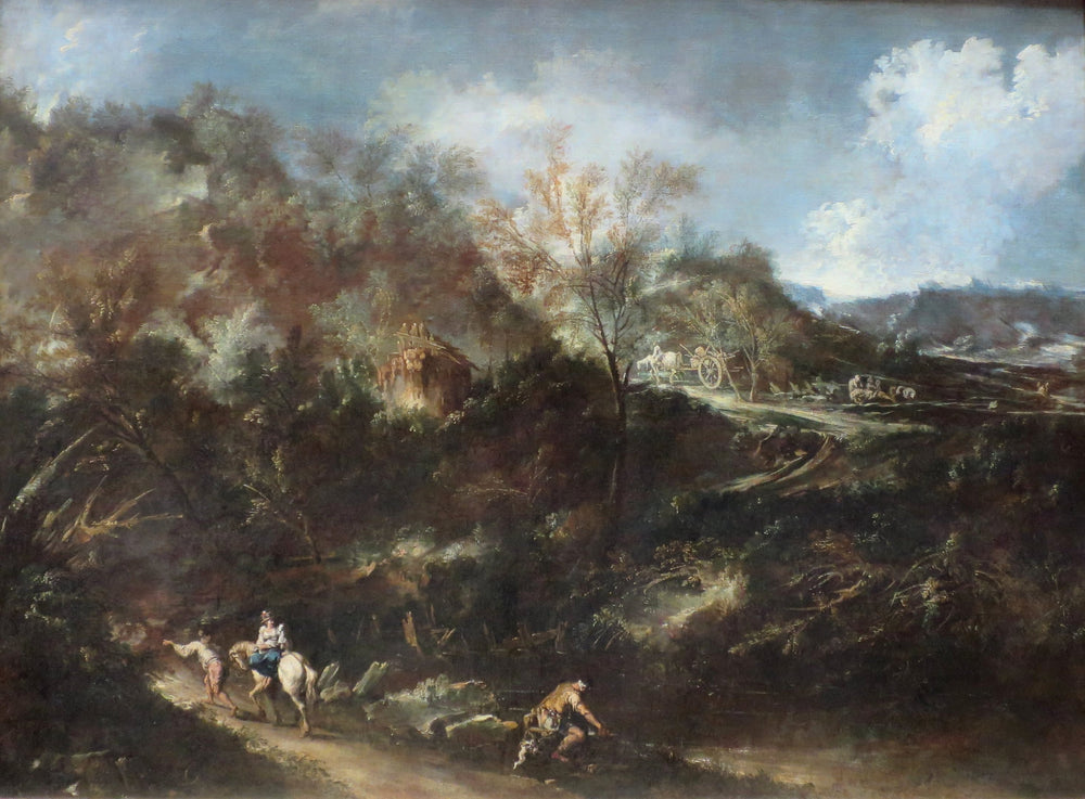 Paysage montagneux - Alessandro Magnasco