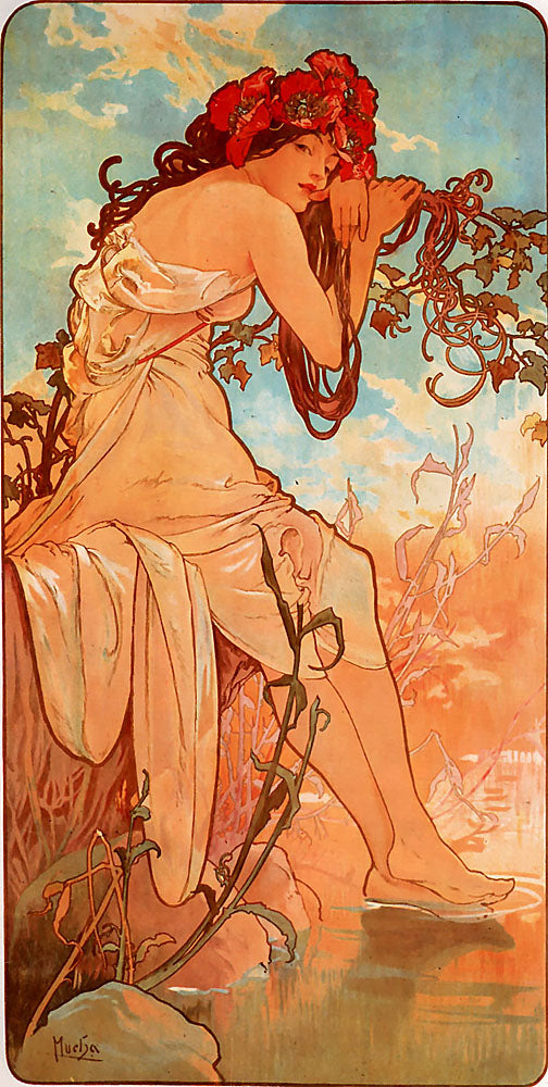 Verão - Alphonse Mucha