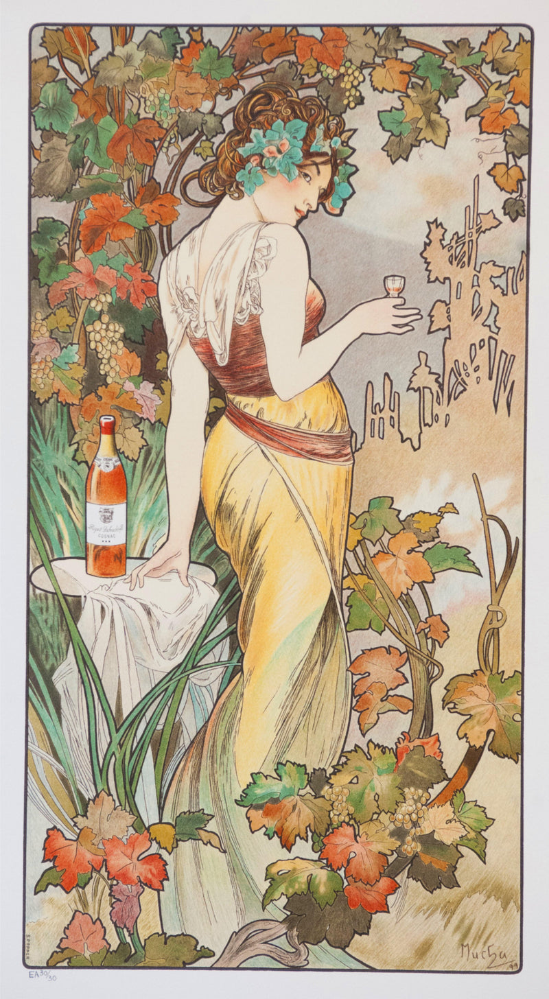 Cognac Bisquit - Alphonse Mucha