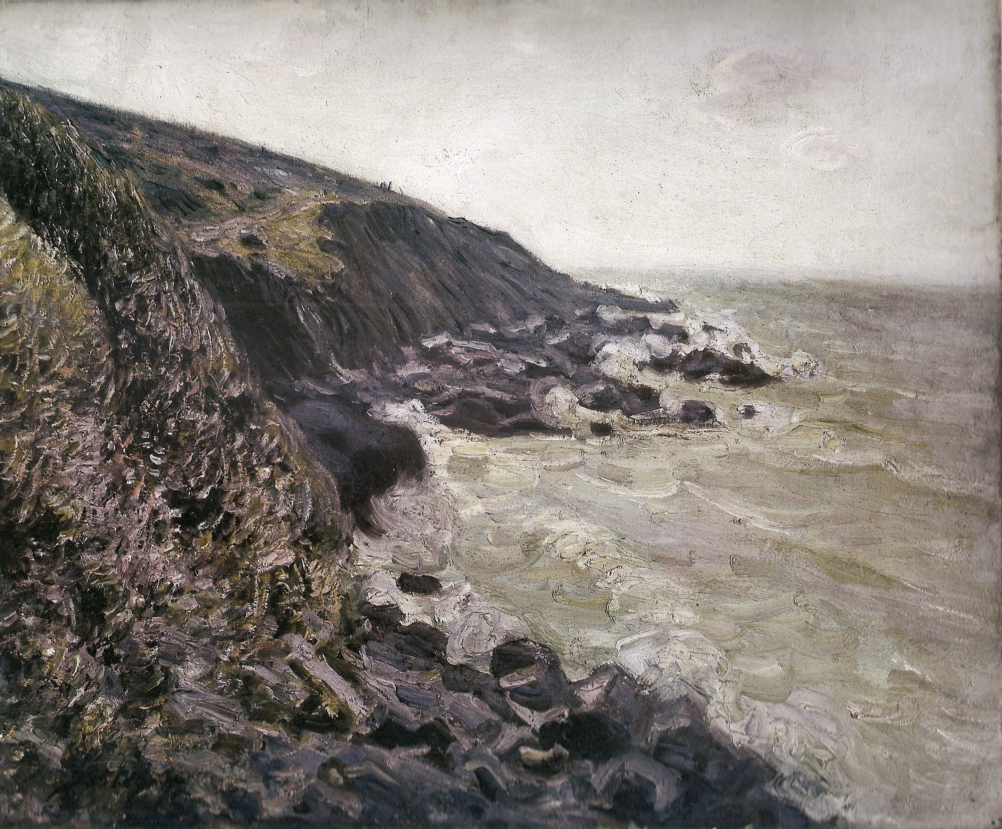 Reproduction du tableau « Vent fort - Alfred Sisley » par Alpha Reproduction en peinture à l’huile