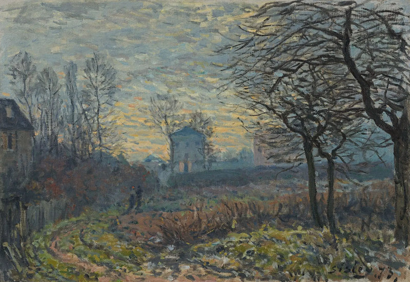 Perto de Louveciennes - Alfred Sisley
