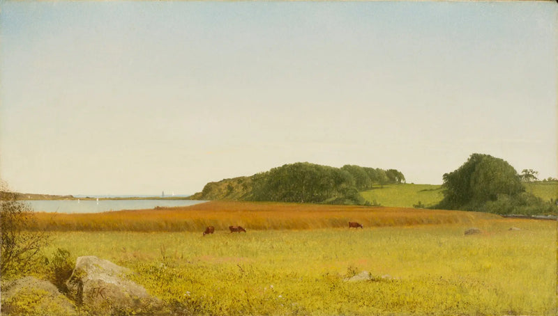 O lago Almy, Newport - John Frederick Kensett