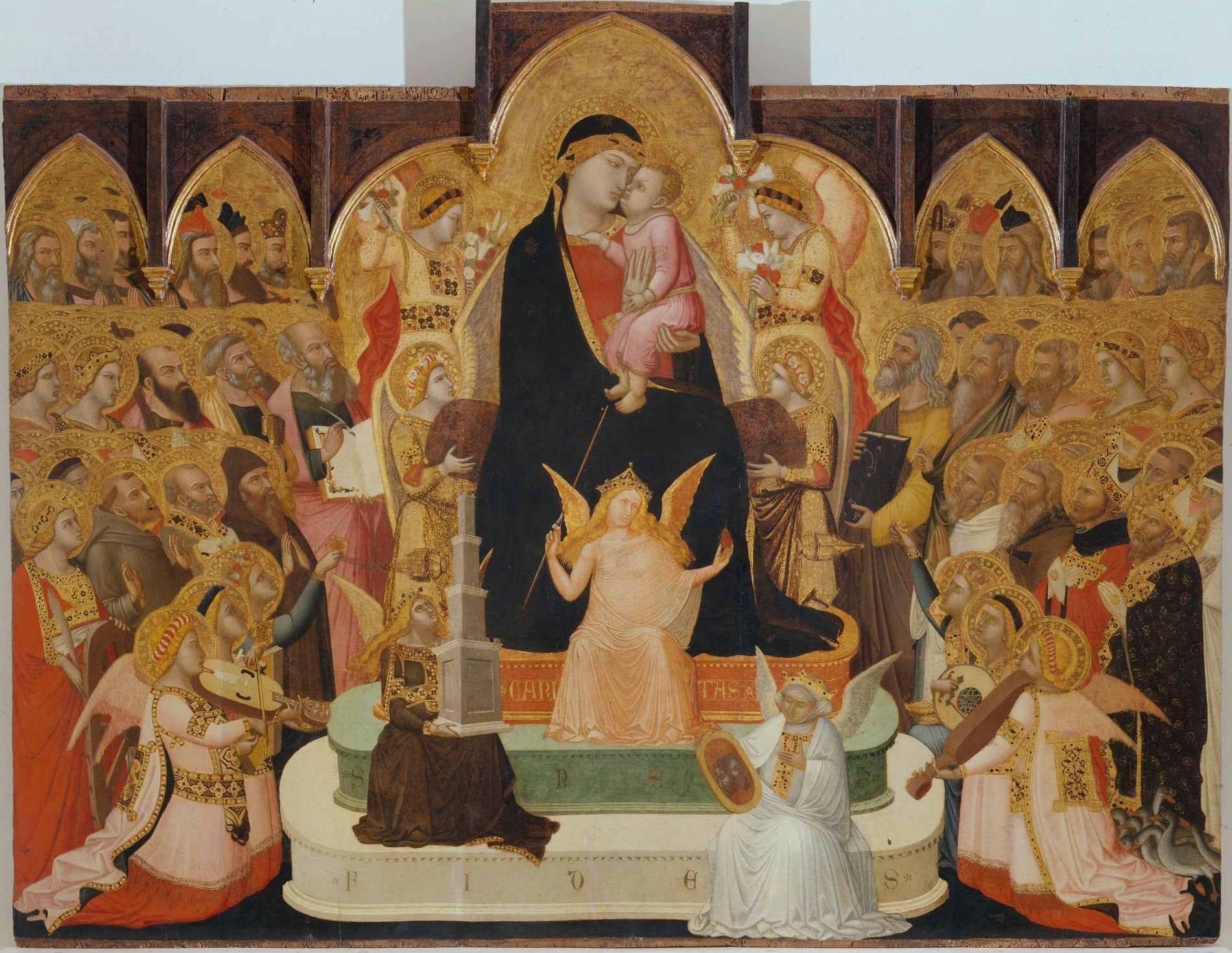 Maestà de Massa Marittima - Ambrogio Lorenzetti