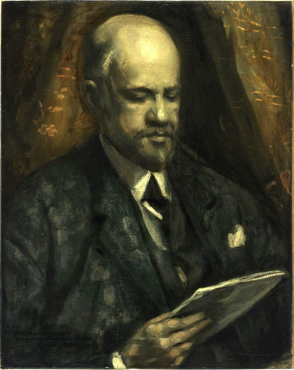 Retrato de Ambroise Vollard - Émile Bernard