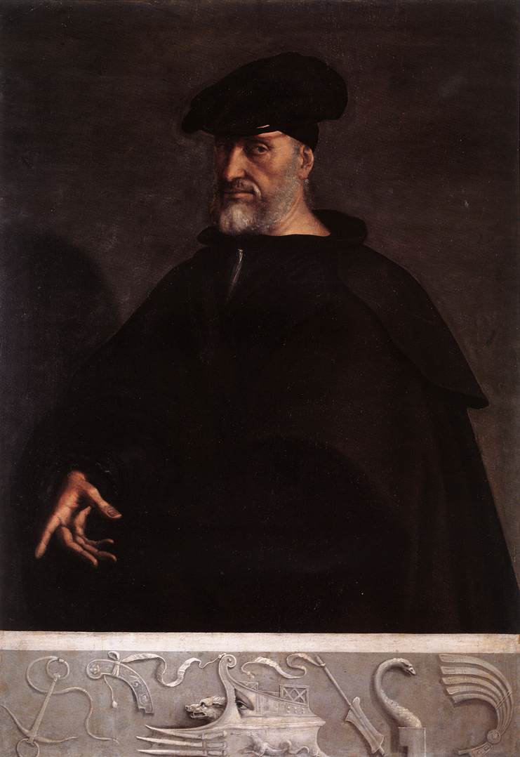 Retrato de Andrea Doria - Sebastiano del Piombo