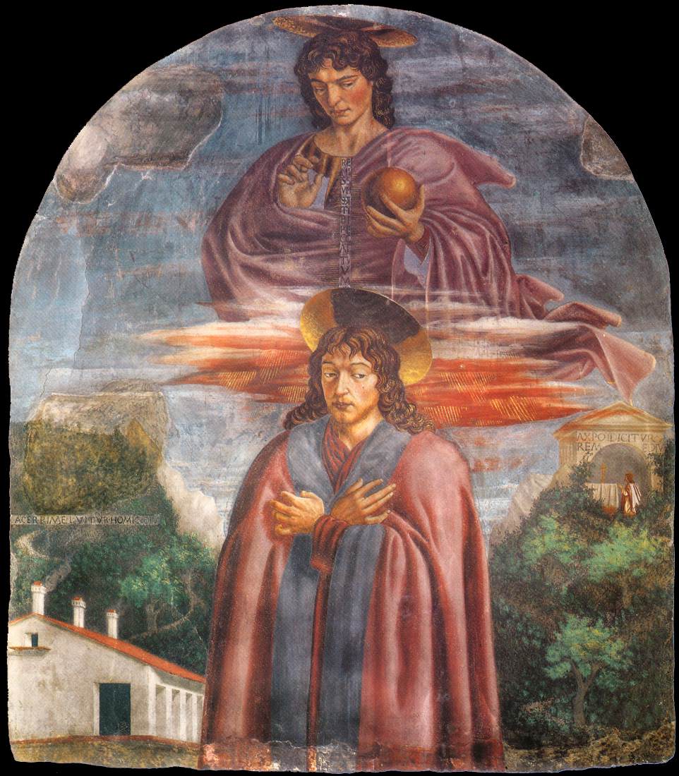 Saint Julien et le Rédempteur - Andrea del Castagno