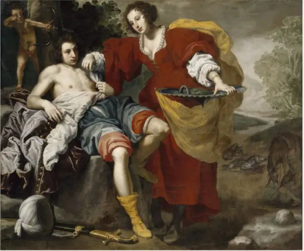 Angélica e Médoro - Lorenzo Lippi