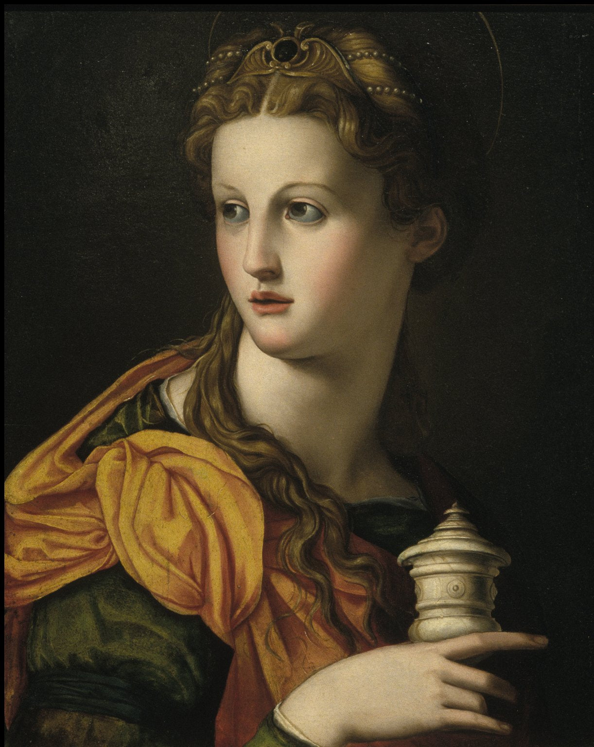 Marie-Madeleine (Jeune Florentine représentée comme la Madeleine) - Bronzino
