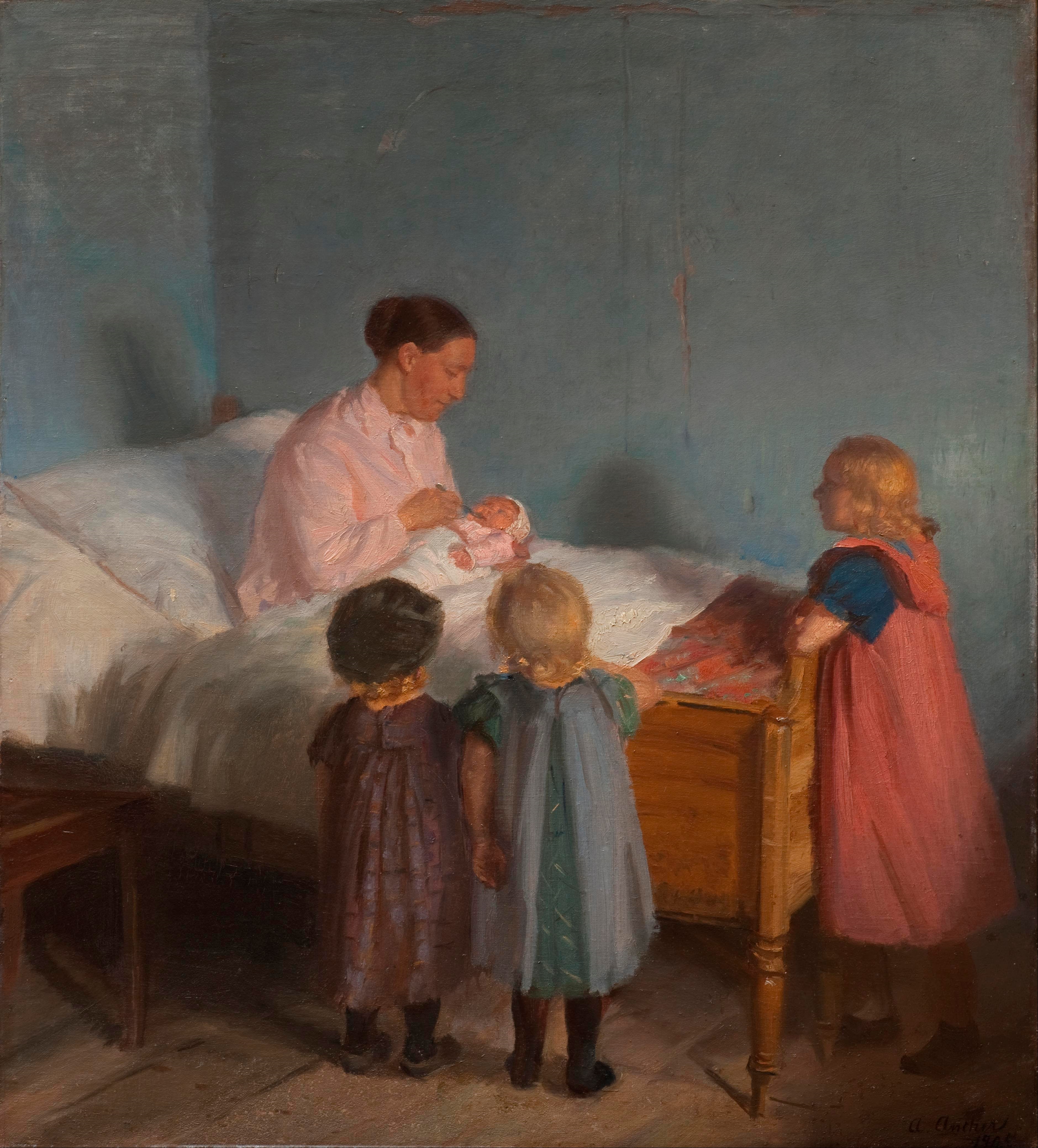Petit frère - Anna Ancher - Alpha Reproduction