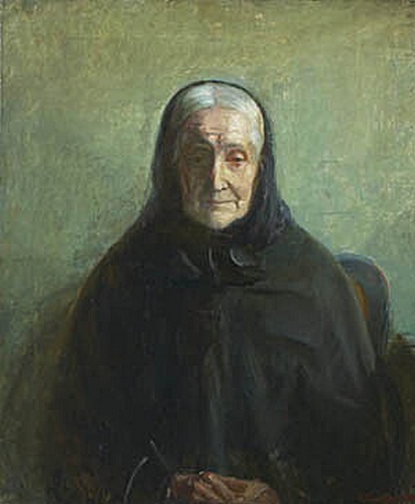 Retrato da minha mãe. - Anna Ancher