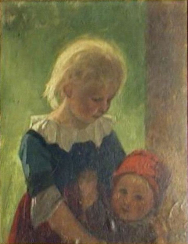 Duas crianças. - Anna Ancher