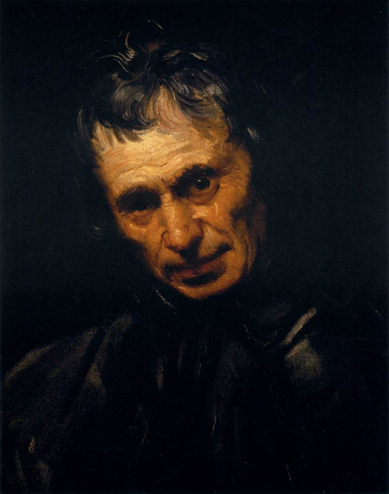 Cabeça de homem - Annibale Carracci
