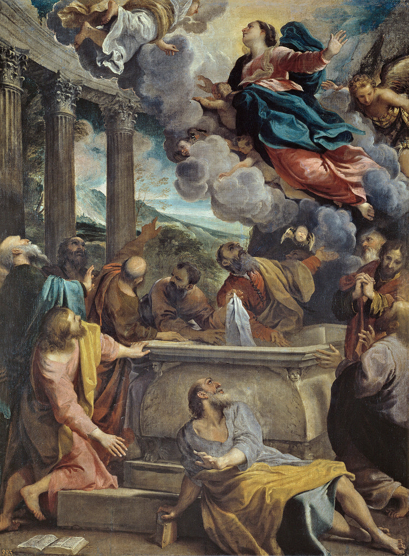 A Assunção da Virgem - Annibale Carracci