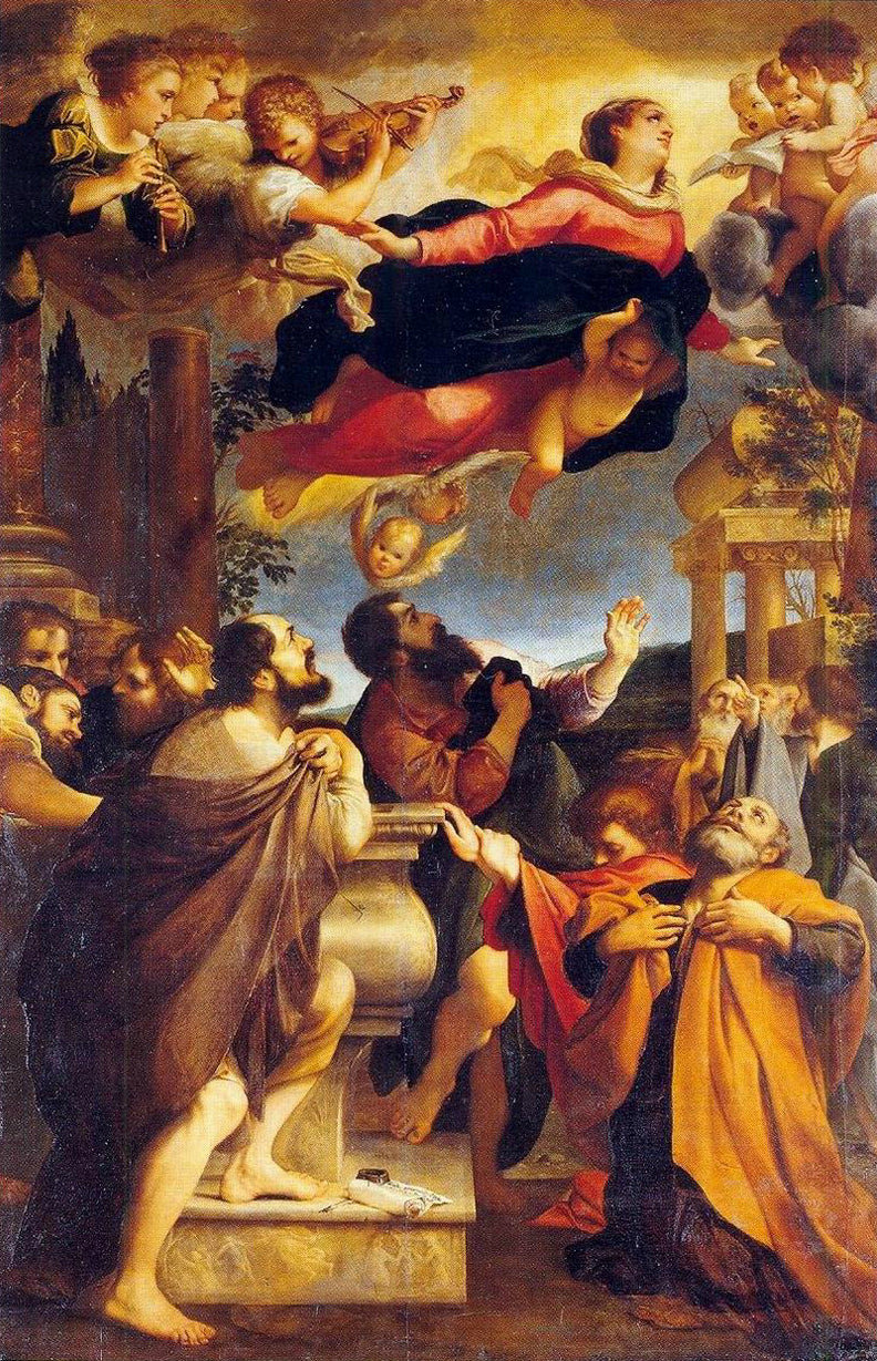 A Assunção da Virgem - Annibale Carracci