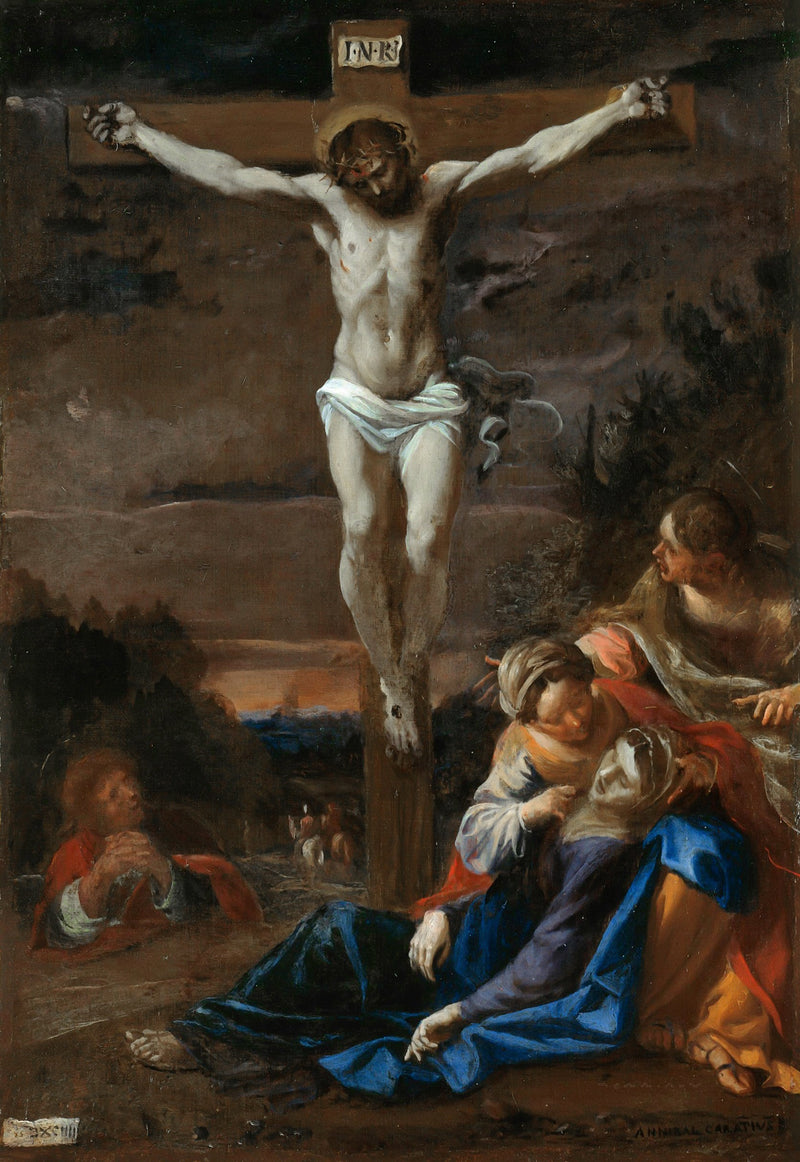 Crucificação de Cristo - Annibale Carracci