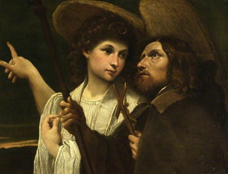 São Roque e o Anjo - Annibale Carracci