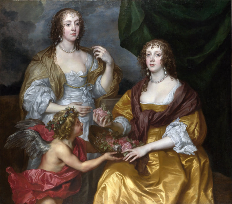 Lady Elizabeth Thimbelby e sua irmã - Antoine van Dyck