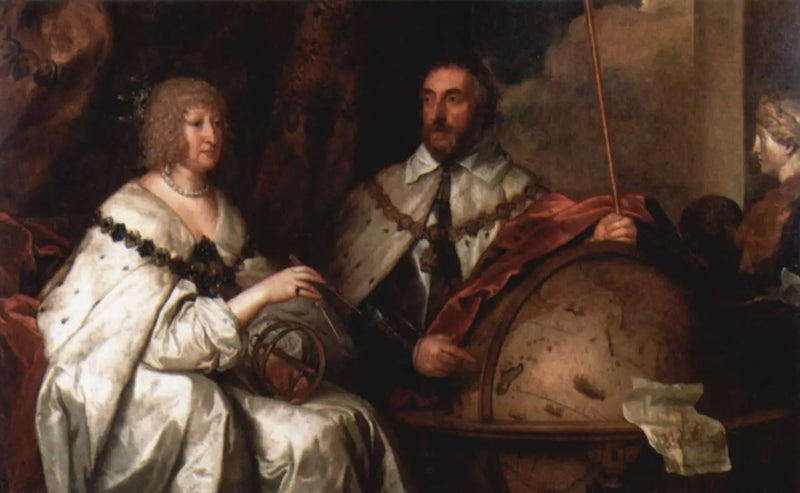 O retrato malgaxe de Thomas Howard e sua esposa Aletheia Talbot - Antoine van Dyck