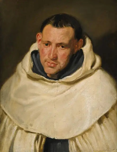 Retrato de um monge carmelita - Antoine van Dyck