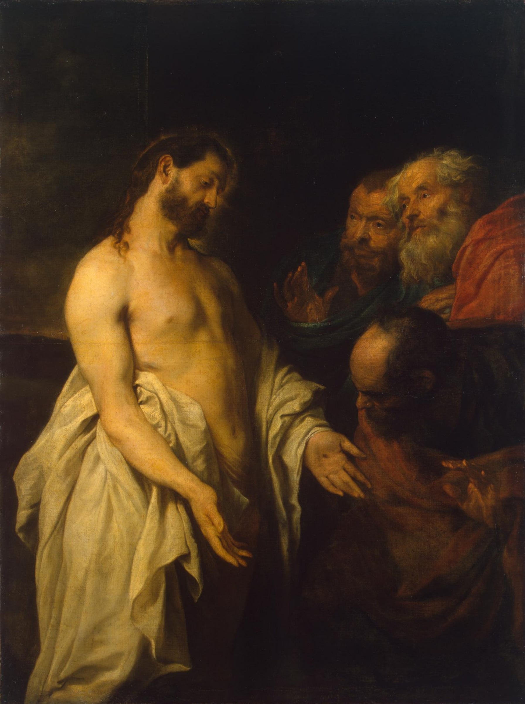 Apparition du Christ à ses disciples - Antoine van Dyck