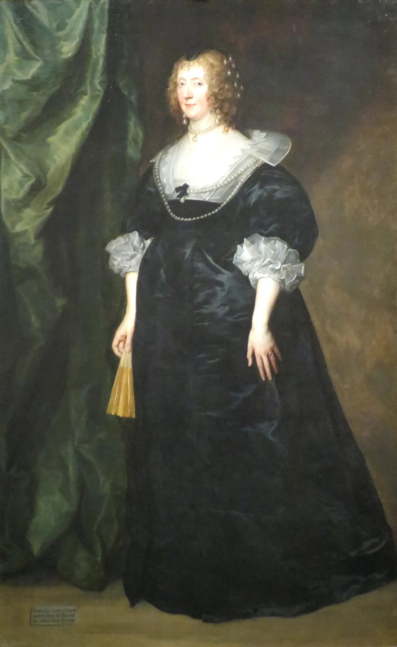 Retrato de Christiana Bruce, Lady Cavendish, condessa de Devonshire (falecida em 1675) - Antoine van Dyck
