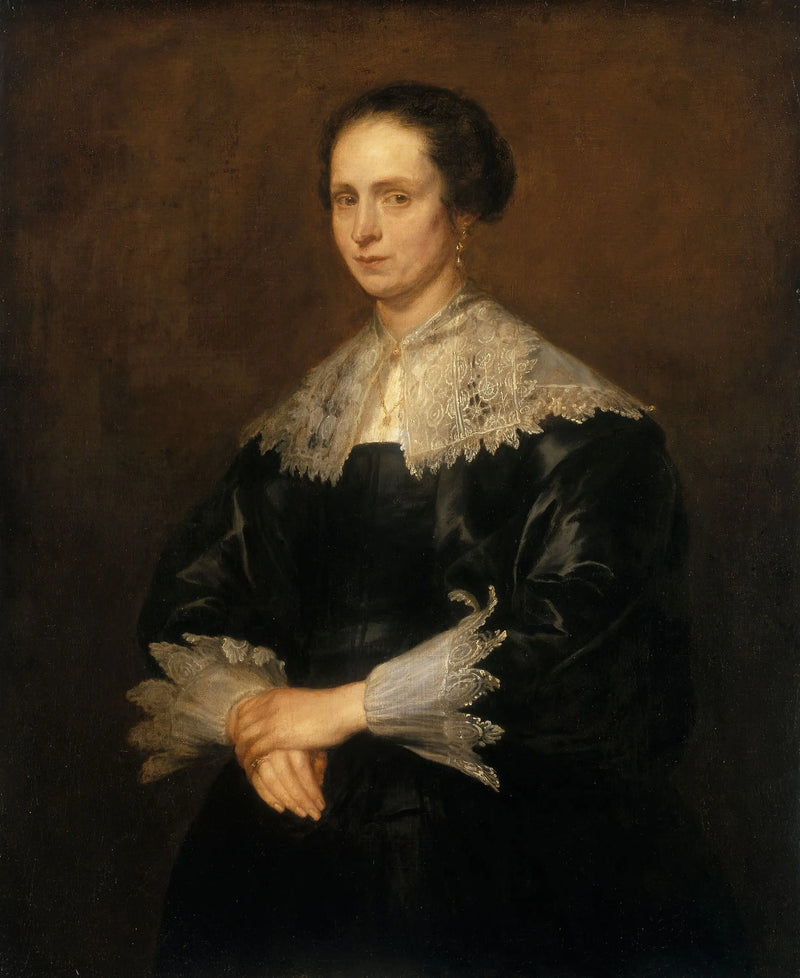 Retrato de Hélène Tromper Du Bois - Antoine van Dyck