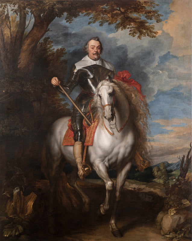 Portrait équestre de Francisco de Moncada - Antoine van Dyck