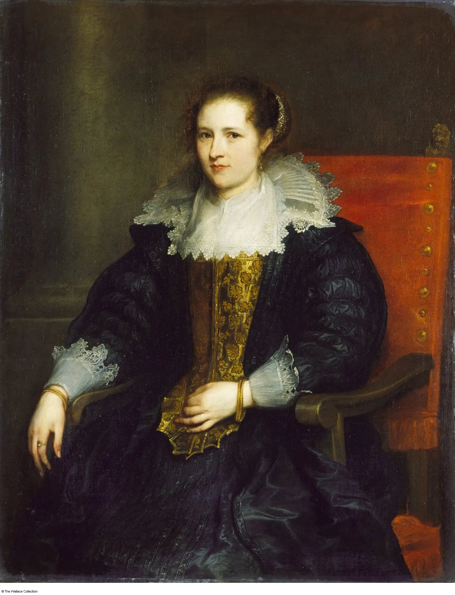 Portrait d’Isabella Waerbeke - Antoine van Dyck - Alpha Reproduction