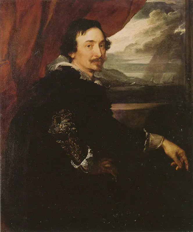 Retrato de Lucas van Uffelen - Antoine van Dyck