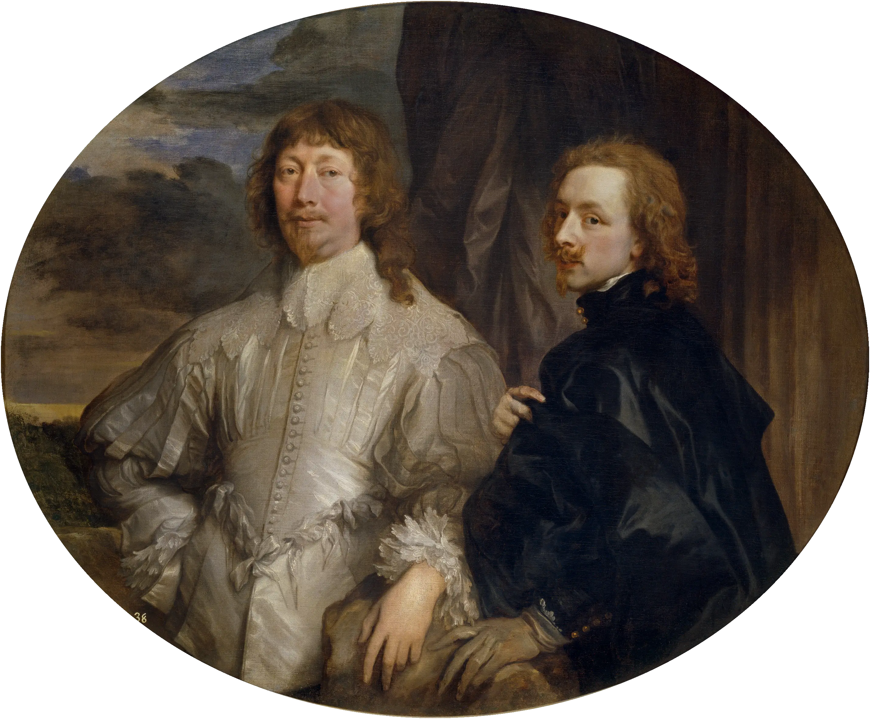 Autoportrait avec Endymion Porter - Antoine van Dyck - Alpha Reproduction