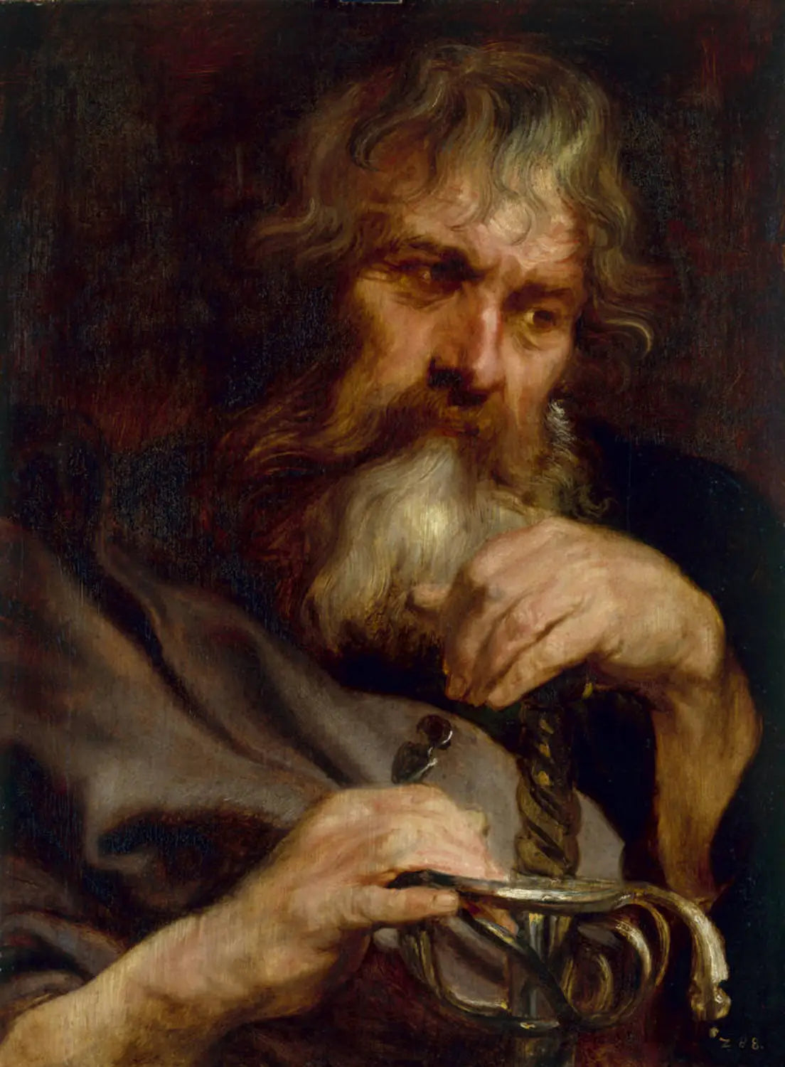 L’apôtre Paul - Antoine van Dyck - Alpha Reproduction