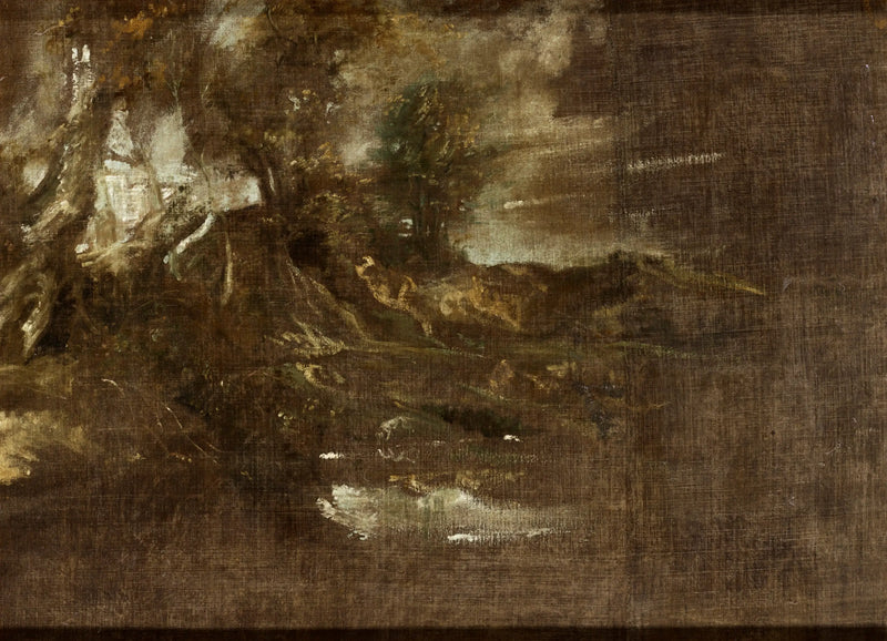 Paisagem arborizada - Antoine van Dyck