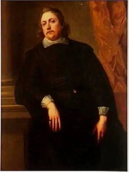 Retrato de um clérigo italiano, por volta de 1624 - Antoine van Dyck