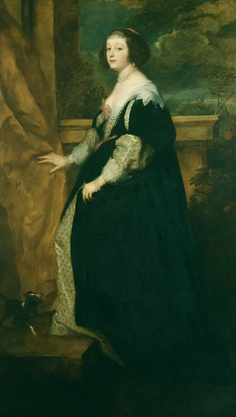Retrato de Béatrice de Cusance, princesa de Cante-Croix - Antoine van Dyck