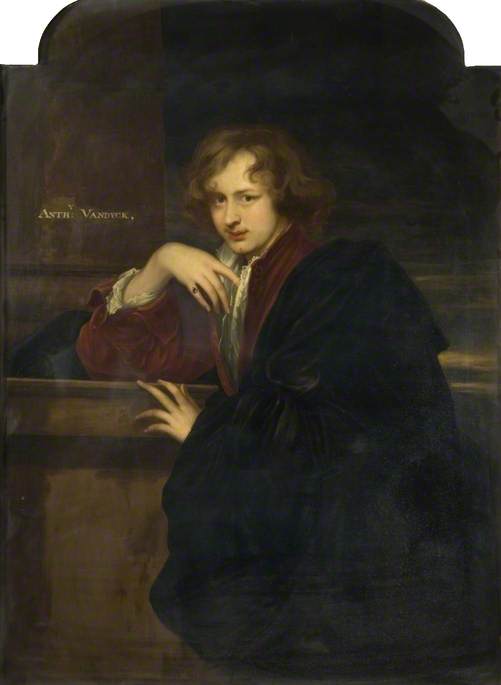 Autoportrait, quand un jeune - Antoine van Dyck