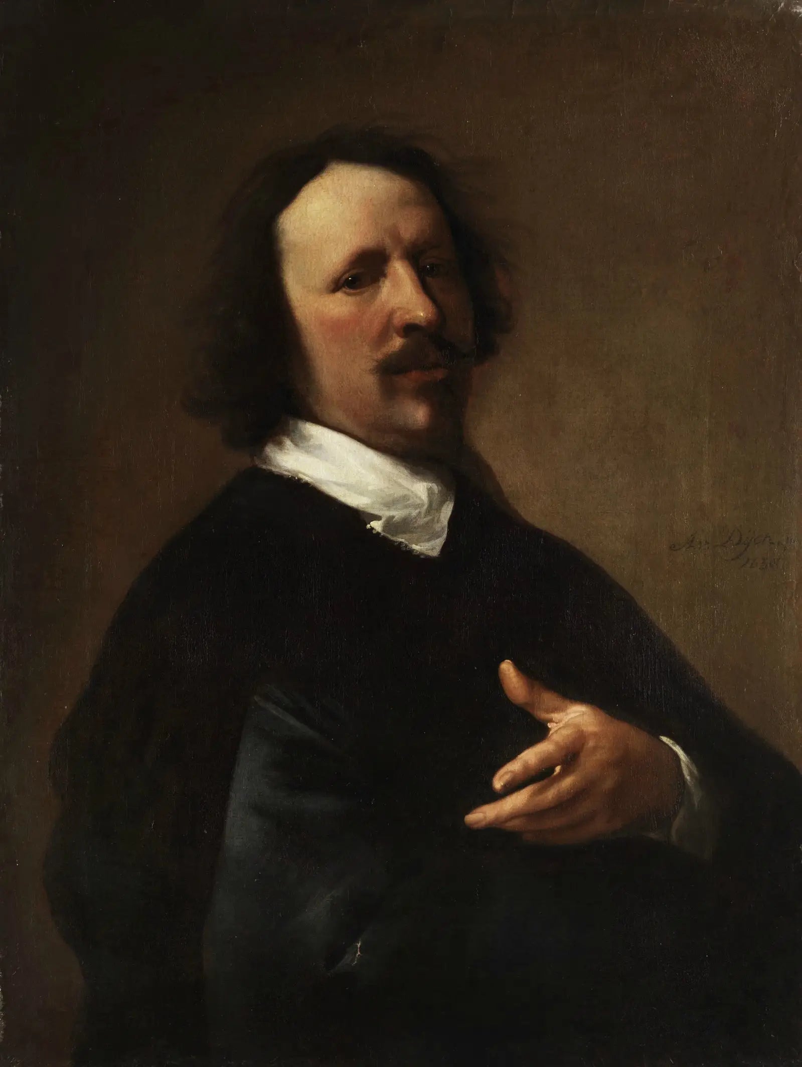 Portrait du peintre Caspar de Crayer (1584 - 1669). - Antoine van Dyck - Alpha Reproduction
